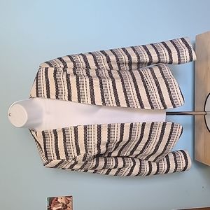 Nordstrom Ivory C Black Radiant Tweed XS